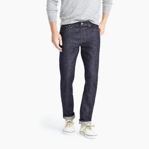 J. Crew 484 Kaihara Denim Jeans in 'Resin Rinse'